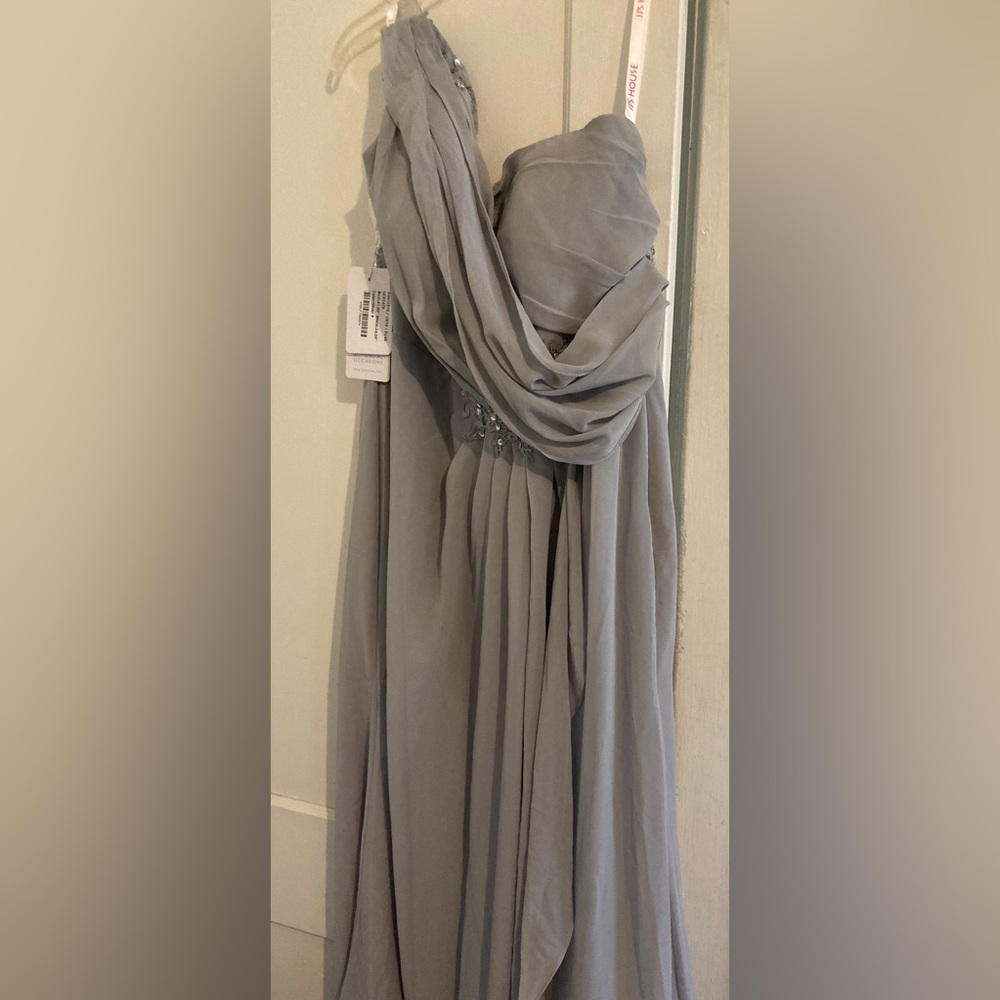 JJs House Silver Evening Dress -New